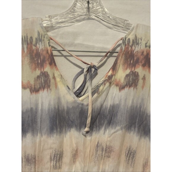 Bebop Maxi Dress Tie In The Back Size Medium - Picture 6 of 6